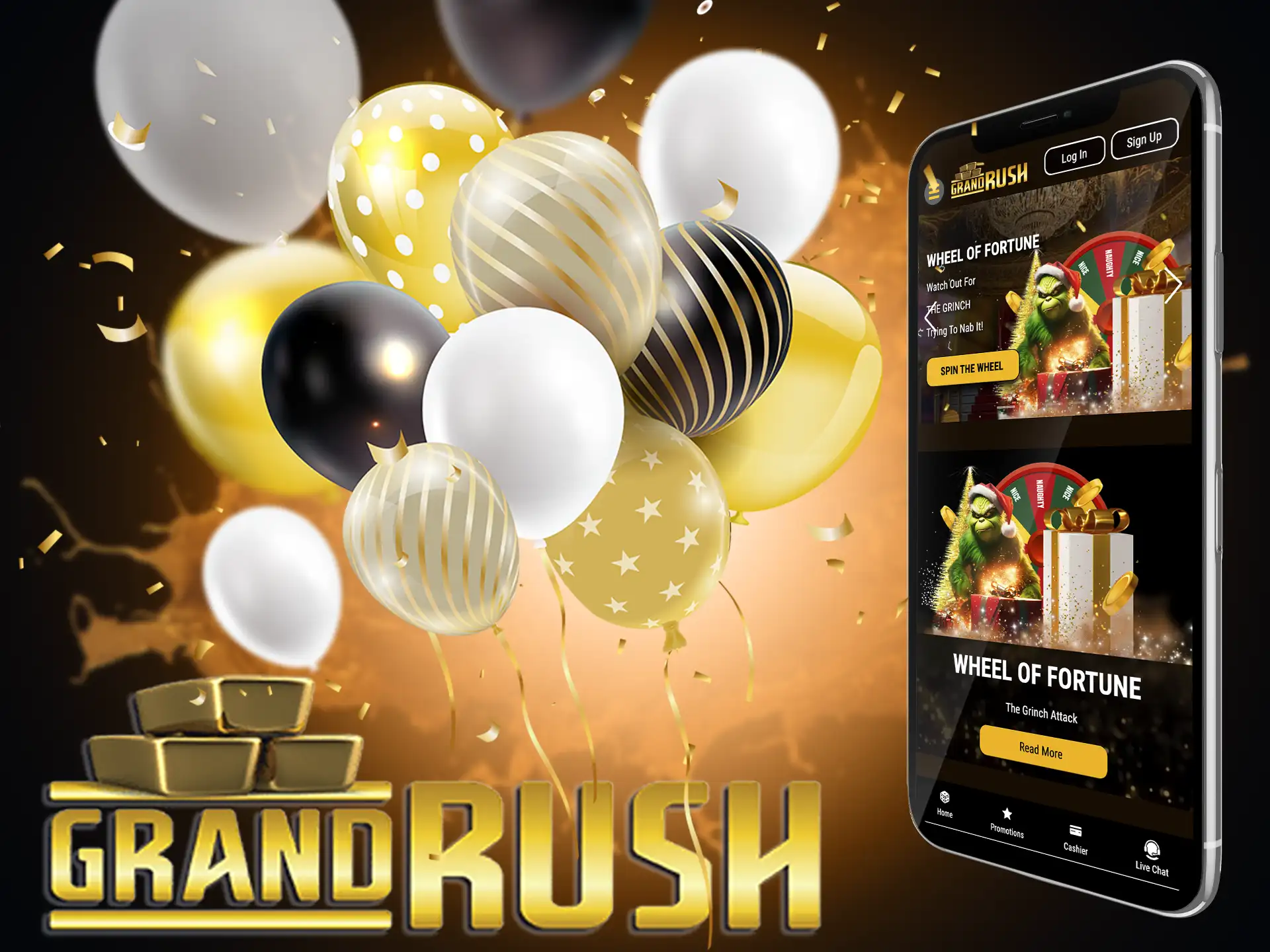 Grand Rush Casino offers many bonuses for new and existing Australian players.