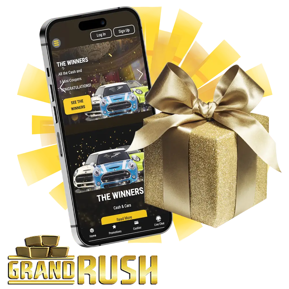 Grand Rush offers many bonuses and promotions for Australian players.