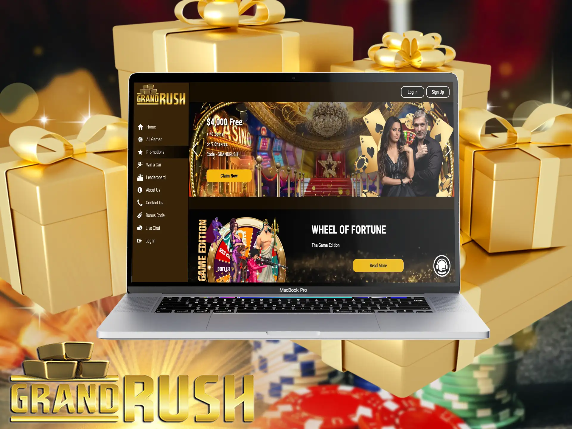 There are lots of Grand Rush promo codes and bonuses for Australian players.