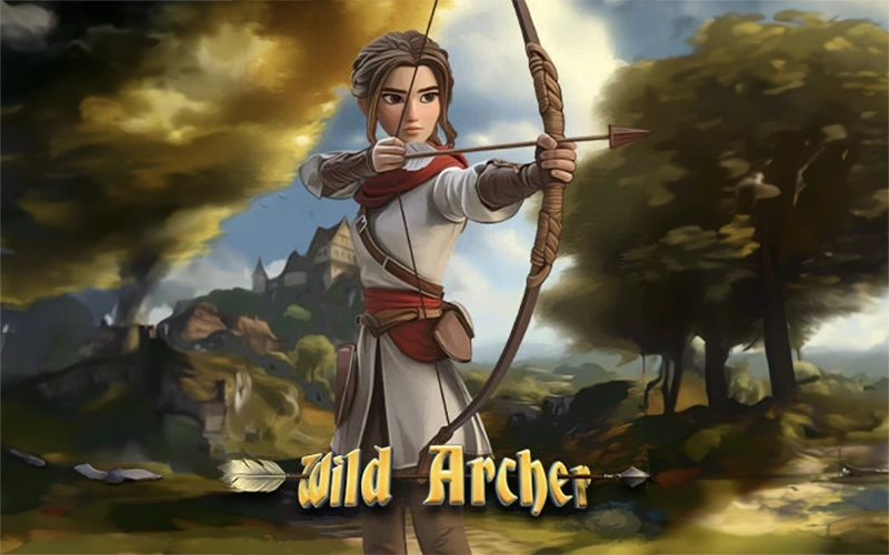 Hit the target and earn your first bonus in a unique game from Wild Archer by Grand Rush.
